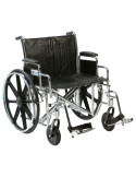 Sentra Bariatric Self Propelled Wheelchair - 22" - 200kg