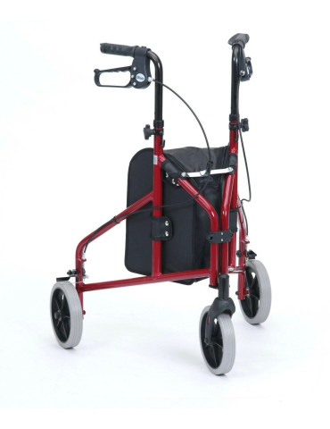 Drive - Lightweight Aluminium Tri-Walker (Red)